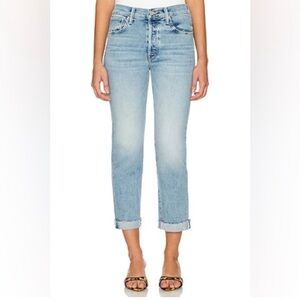 MOTHER the Scrapper Cuff Ankle Fray Size 30